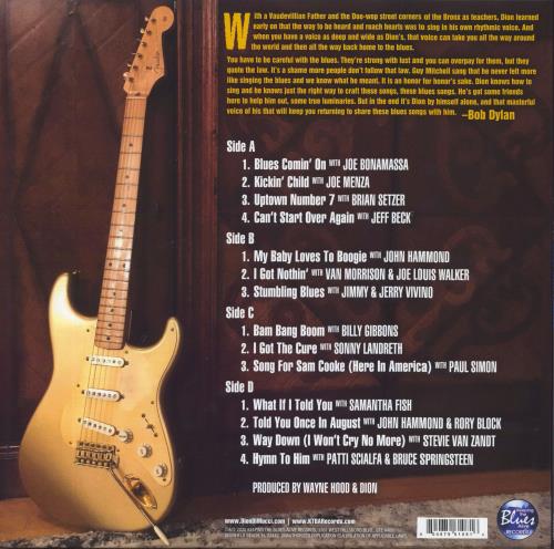 Dion Blues With Friends 2-LP vinyl record set (Double LP Album) UK DNI2LBL809898