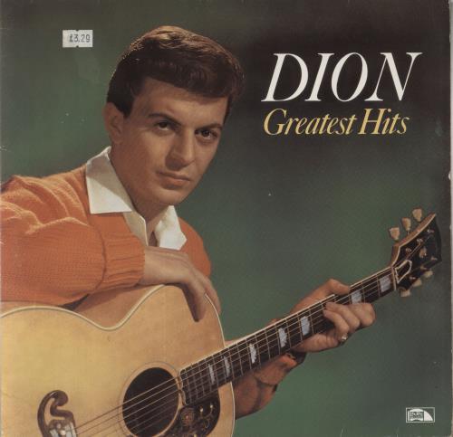 Dion Greatest Hits vinyl LP album (LP record) German DNILPGR830101