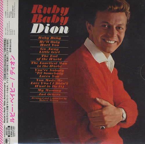 Dion Ruby Baby CD album (CDLP) Japanese DNICDRU428727