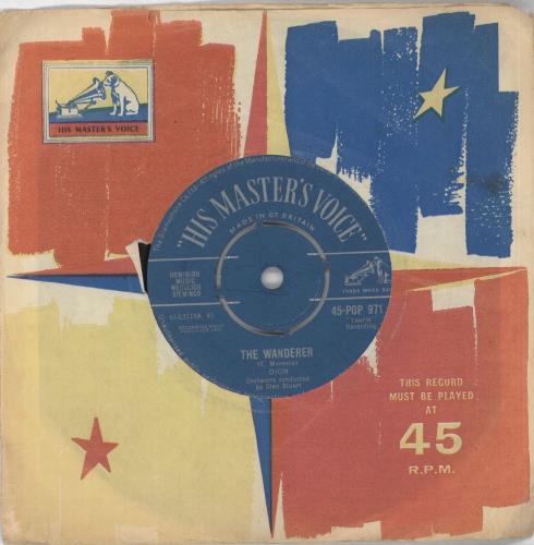 Dion The Wanderer 7" vinyl single (7 inch record / 45) UK DNI07TH408343