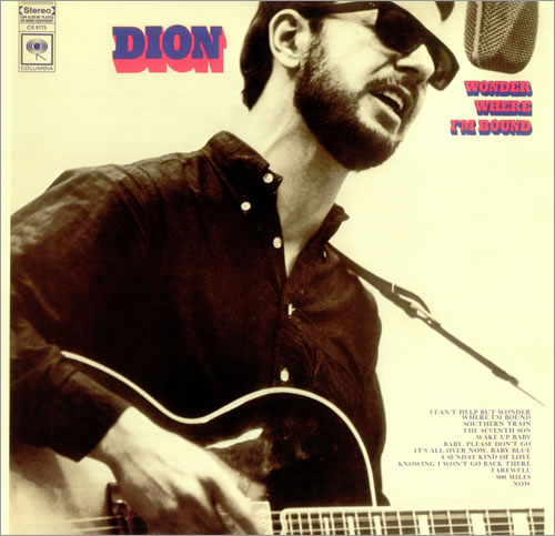 Dion Wonder Where I'm Bound vinyl LP album (LP record) US DNILPWO453129