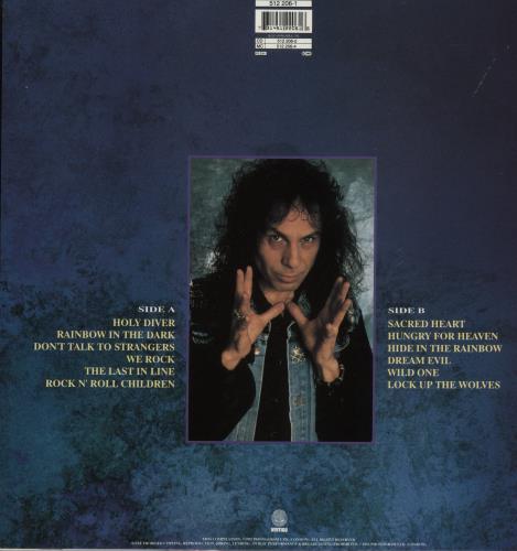 Dio Diamonds: The Best Of Dio vinyl LP album (LP record) UK DIOLPDI865040