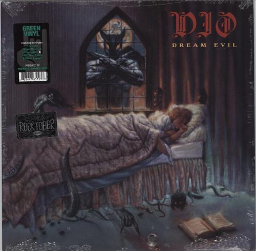 Dio Dream Evil - Green Vinyl vinyl LP album (LP record) US DIOLPDR776578