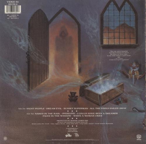 Dio Dream Evil - VG vinyl LP album (LP record) UK DIOLPDR855103