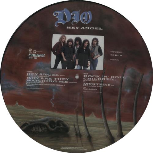 Dio Hey Angel 12" vinyl picture disc (12 inch picture record) UK DIO2PHE653742