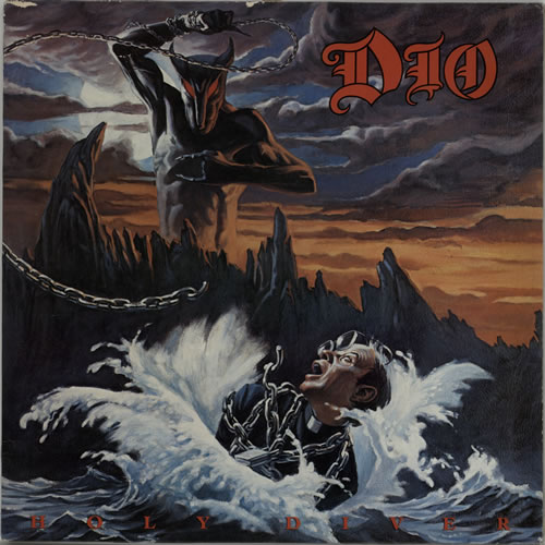 Dio Holy Diver - Barcoded vinyl LP album (LP record) UK DIOLPHO637843