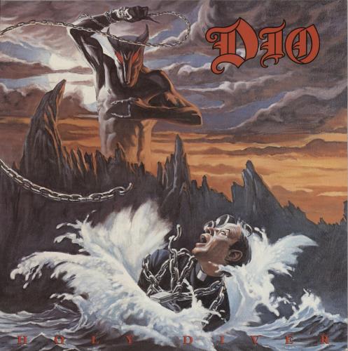 Dio Holy Diver - EX vinyl LP album (LP record) Dutch DIOLPHO772646