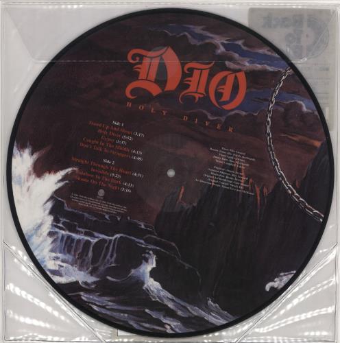 Dio Holy Diver picture disc LP (vinyl picture disc album) UK DIOPDHO732253