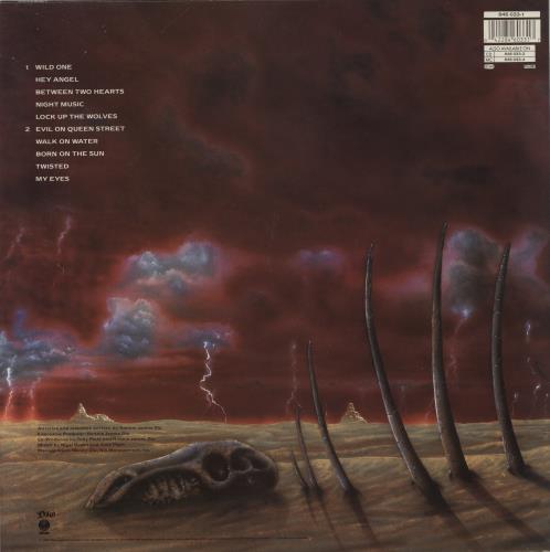 Dio Lock Up The Wolves - VG+ vinyl LP album (LP record) UK DIOLPLO888196