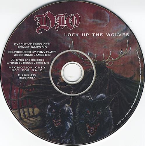 Dio Lock Up The Wolves CD single (CD5 / 5") US DIOC5LO366185