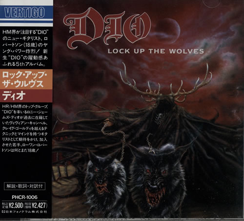Dio Lock Up The Wolves CD album (CDLP) Japanese DIOCDLO582954