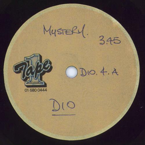 Dio Mystery - Acetate acetate UK DIOATMY801691