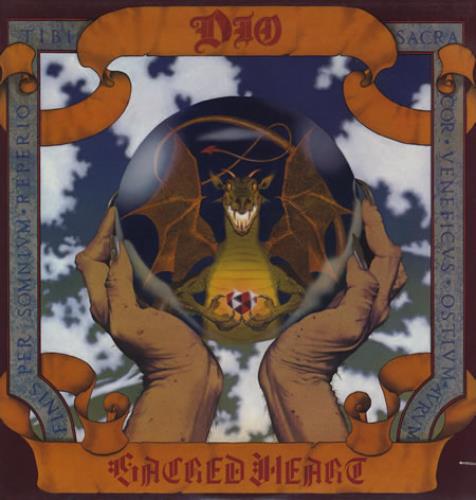 Dio Sacred Heart vinyl LP album (LP record) US DIOLPSA405255