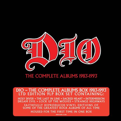Dio The Complete Albums 1983-1993 - Deluxe Edition 9-LP Box Set - Sealed Vinyl Box Set UK DIOVXTH862665