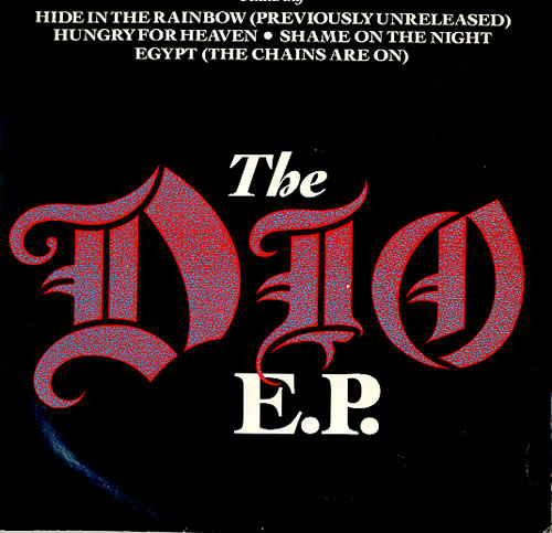 Dio The Dio E.P. 7" vinyl single (7 inch record / 45) UK DIO07TH160424