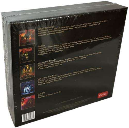 Dio The Studio Albums [1996-2004] - Sealed CD Album Box Set UK DIODXTH824806