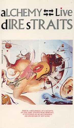 Dire Straits Alchemy - Live video (VHS or PAL or NTSC) UK DIRVIAL311606