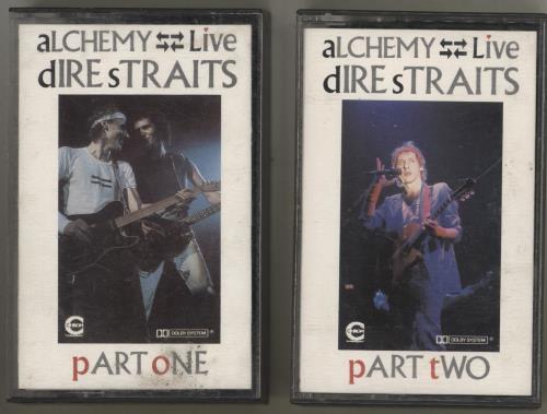 Dire Straits Alchemy Live cassette album UK DIRCLAL709934