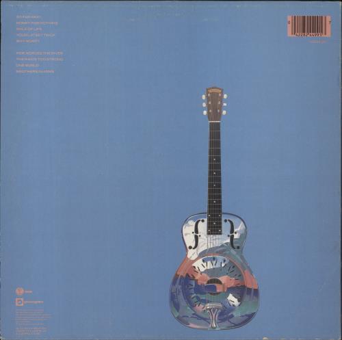 Dire Straits Brothers In Arms - 2 track Hype sticker vinyl LP album (LP record) UK DIRLPBR646919