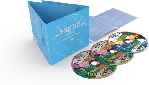 Dire Straits Brothers In Arms - 40th Anniversary Edition - Sealed 3-CD album set (Triple CD) UK DIR3CBR864639