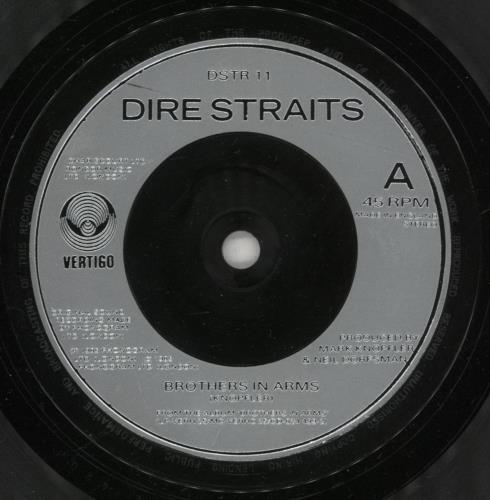 Dire Straits Brothers In Arms - Injection 7" vinyl single (7 inch record / 45) UK DIR07BR68963