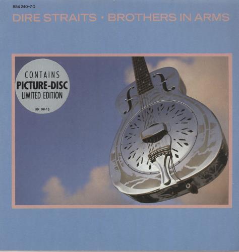 Dire Straits Brothers In Arms 7" vinyl picture disc (7 inch picture disc single) German DIR7PBR106129