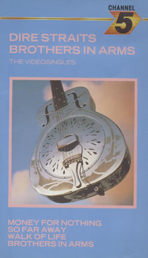 Dire Straits Brothers In Arms video (VHS or PAL or NTSC) UK DIRVIBR140802