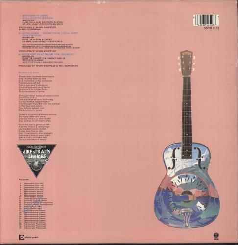 Dire Straits Brothers In Arms 12" vinyl single (12 inch record / Maxi-single) UK DIR12BR15237