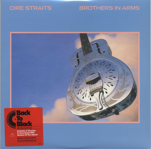 Dire Straits Brothers In Arms vinyl LP album (LP record) UK DIRLPBR458451