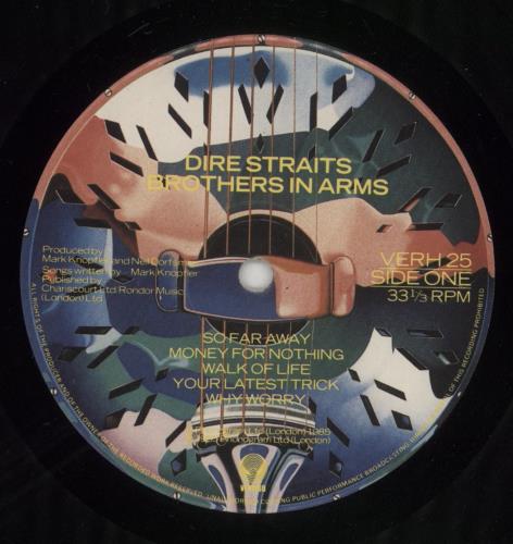 Dire Straits Brothers In Arms vinyl LP album (LP record) UK DIRLPBR753755