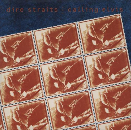 Dire Straits Calling Elvis - Inj 7" vinyl single (7 inch record / 45) UK DIR07CA89683