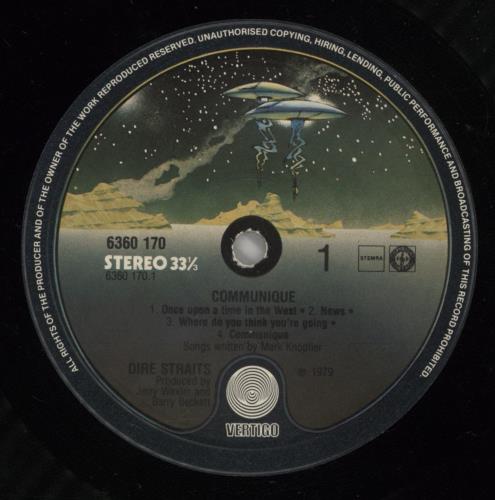 Dire Straits Communique vinyl LP album (LP record) Dutch DIRLPCO575102