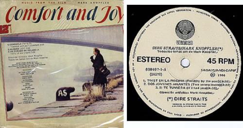 Dire Straits Consuelo - Comfort And Joy 12" vinyl single (12 inch record / Maxi-single) Argentinean DIR12CO236288