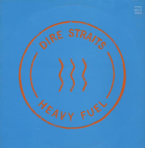 Dire Straits Heavy Fuel 12" vinyl single (12 inch record / Maxi-single) Brazilian DIR12HE49302
