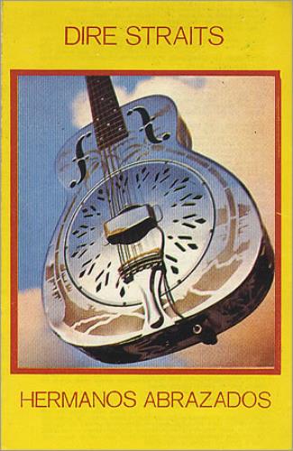 Dire Straits Hermanos Abrazados cassette album Argentinean DIRCLHE242613