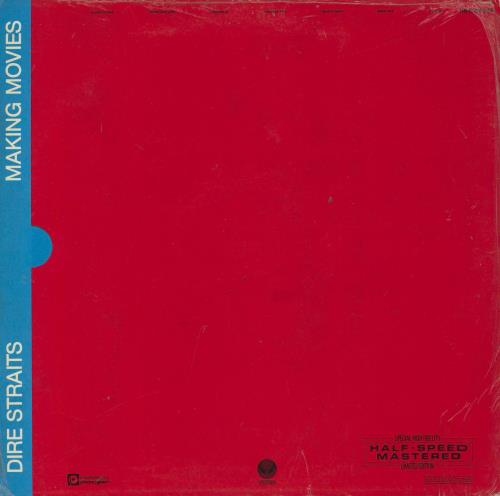 Dire Straits Making Movies: Half Speed Mastered - Shrink vinyl LP album (LP record) UK DIRLPMA831512