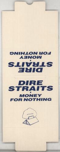 Dire Straits Money For Nothing + plinth shaped picture disc (picture disc vinyl record) UK DIRSHMO17367
