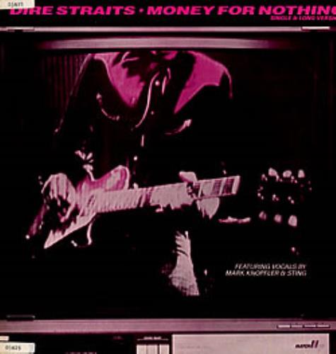 Dire Straits Money For Nothing 12" vinyl single (12 inch record / Maxi-single) Brazilian DIR12MO232728