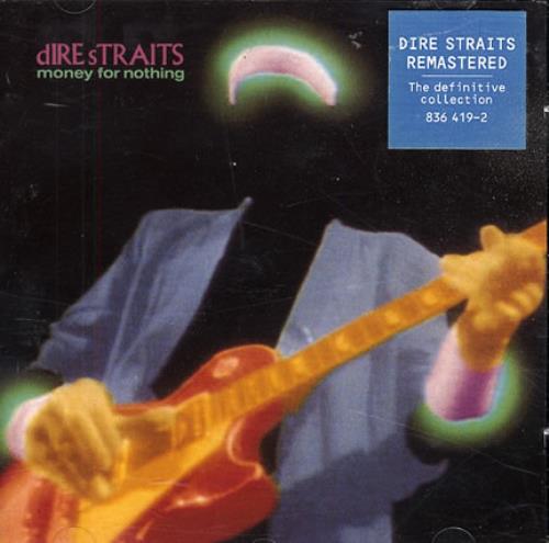 Dire Straits Money For Nothing CD album (CDLP) UK DIRCDMO407112