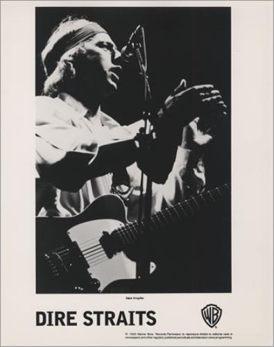 Dire Straits On Every Street media press pack US DIRPPON29358