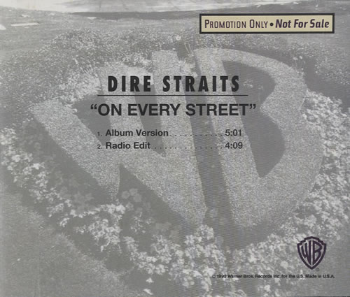 Dire Straits On Every Street CD single (CD5 / 5") US DIRC5ON05978
