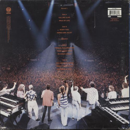 Dire Straits On The Night - Hype stickered 2-LP vinyl record set (Double LP Album) UK DIR2LON863233