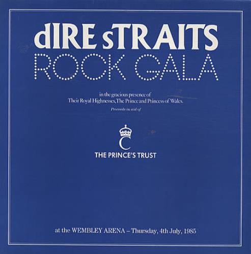 Dire Straits Rock Gala tour programme UK DIRTRRO340820