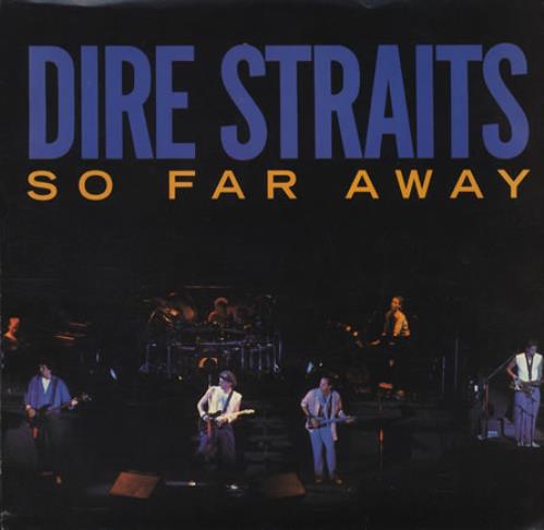 Dire Straits So Far Away 7" vinyl single (7 inch record / 45) US DIR07SO68878