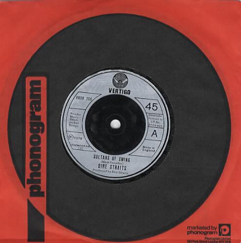 Dire Straits Sultans Of Swing 7" vinyl single (7 inch record / 45) UK DIR07SU334444