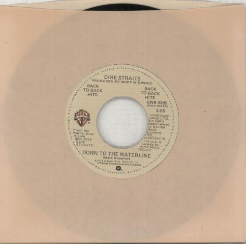 Dire Straits Sultans Of Swing 7" vinyl single (7 inch record / 45) US DIR07SU879634