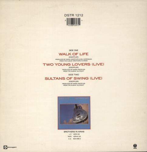Dire Straits Walk Of Life 12" vinyl single (12 inch record / Maxi-single) UK DIR12WA748574
