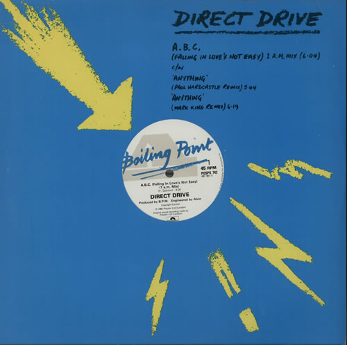 Direct Drive A.B.C. (Falling In Love's Not Easy) 12" vinyl single (12 inch record / Maxi-single) UK D3R12AB578057