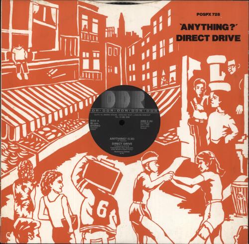 Direct Drive Anything? - Titled Sleeve 12" vinyl single (12 inch record / Maxi-single) UK D3R12AN819625