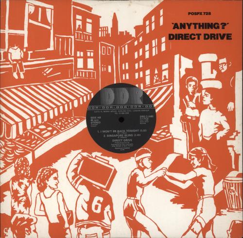 Direct Drive Anything? - Titled Sleeve 12" vinyl single (12 inch record / Maxi-single) UK D3R12AN819625